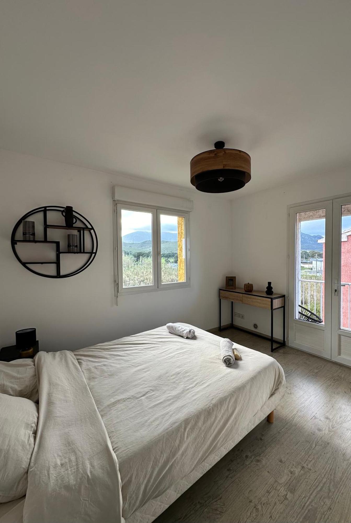 Appartement T2 - Vue Montagne Biguglia  Exteriör bild