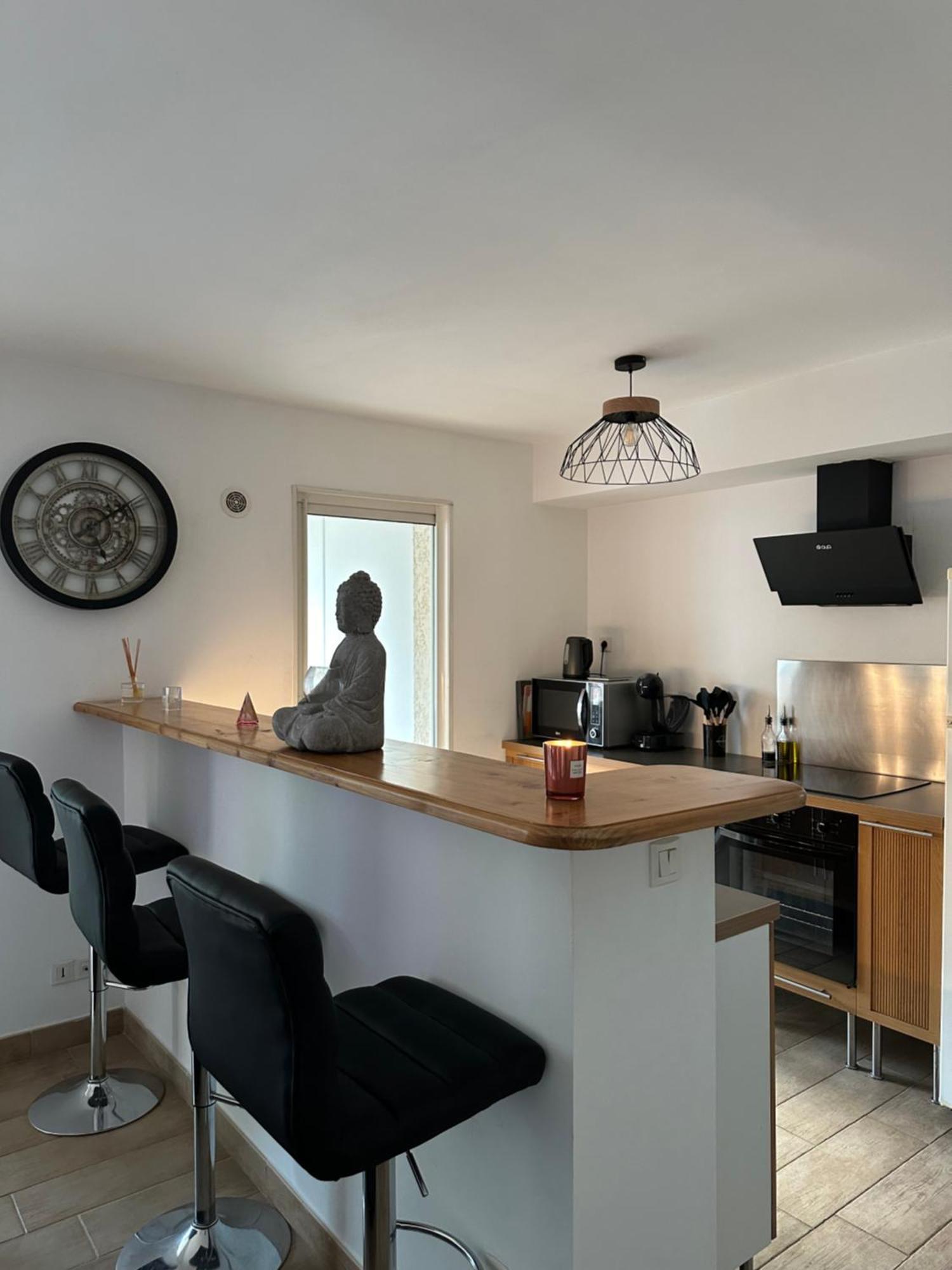 Appartement T2 - Vue Montagne Biguglia  Exteriör bild