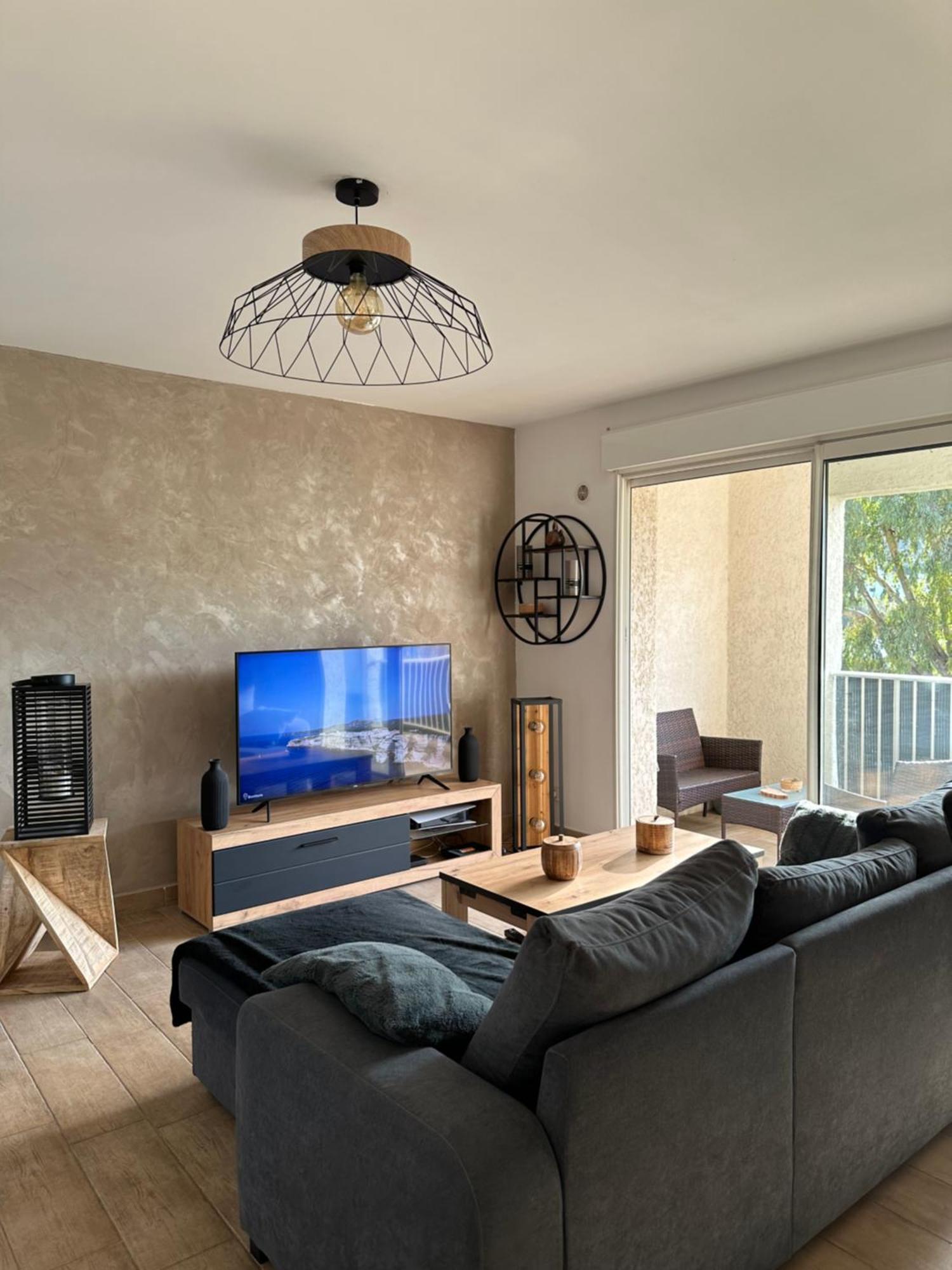 Appartement T2 - Vue Montagne Biguglia  Exteriör bild