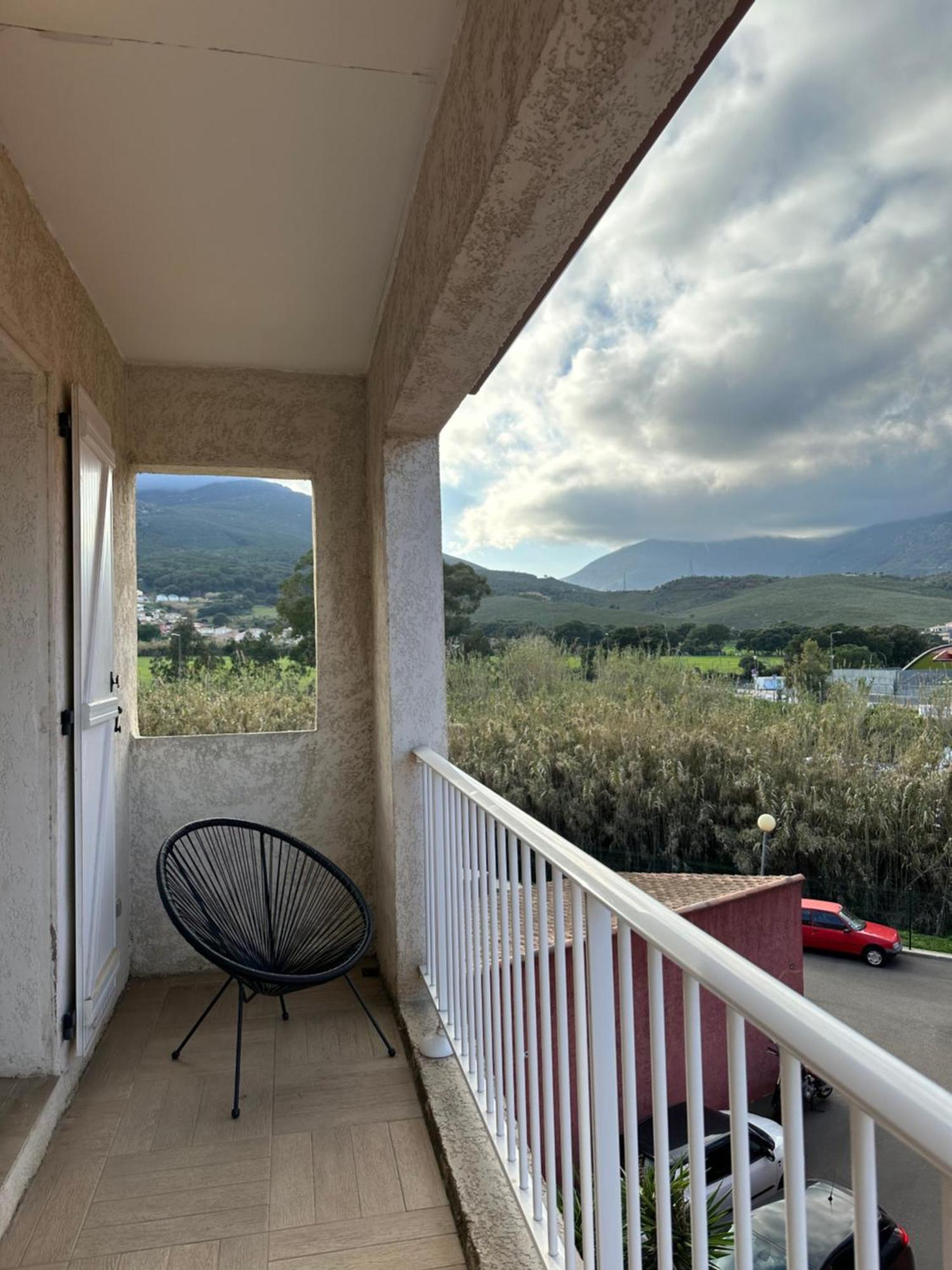 Appartement T2 - Vue Montagne Biguglia  Exteriör bild